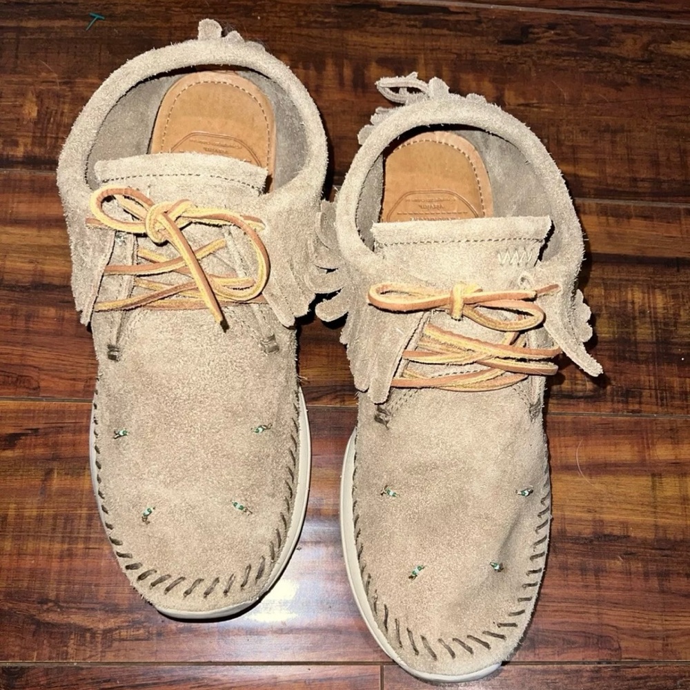 Visvim shoes size 10 women’s moccasin suede